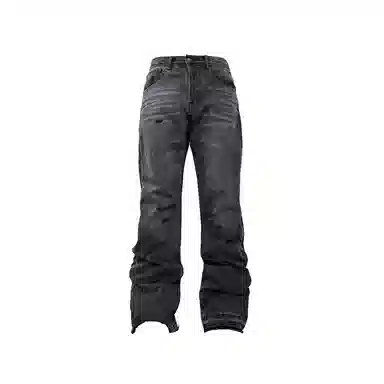 Southteenager Vintage Distressed Jeans Black Grey