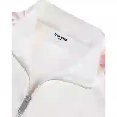 TEAM WANG Floral Print Jacket White