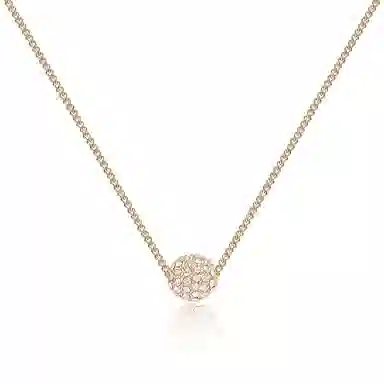 Givenchy Mini Fireball Necklace Gold