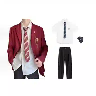 DK Uniform Single-Breasted Blazer