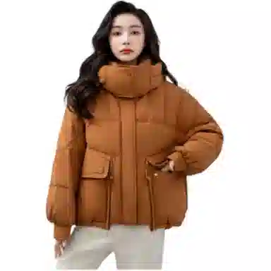 鸭鸭 时尚百搭连帽羽绒服 女款