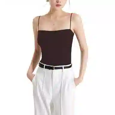 善己 简约舒适时尚百搭清新吊带 女款