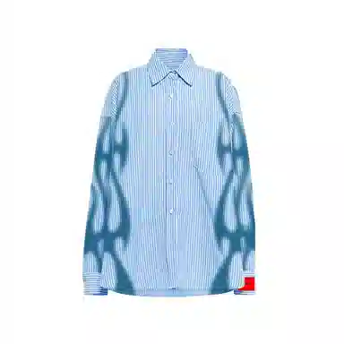 Vision of Super Striped Shirt Blue