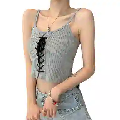 怪力萝莉 修身舒适百搭吊带 女款