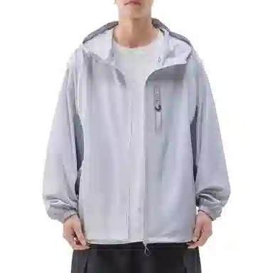 帝狼牛 宽松潮牌山系轻薄户外连帽长袖透气防紫外线防晒服 男女同款