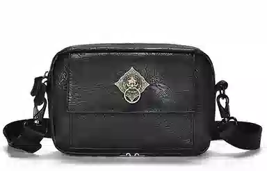 Chusan PVC Crossbody Bag Black