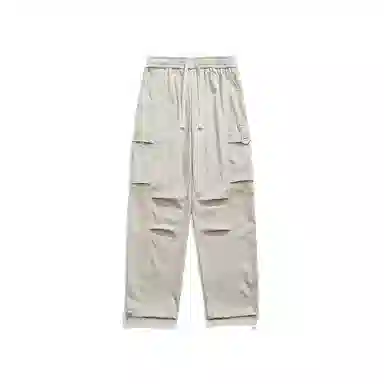 顶峰保罗 冰丝薄款速干工装伞兵裤潮牌凉感宽松百搭休闲裤 男女同款