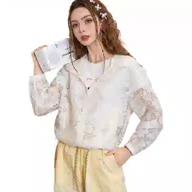 法文箱子 夏季女式开衫截短外套 女款