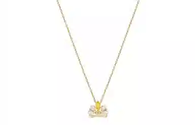 Swarovski Bee A Queen Necklace Rose Gold