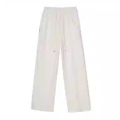 法文箱子 高腰宽松直筒休闲裤 女款