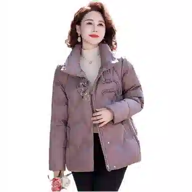 鸭鸭 洋气高贵简约舒适高级感羽绒服 女款