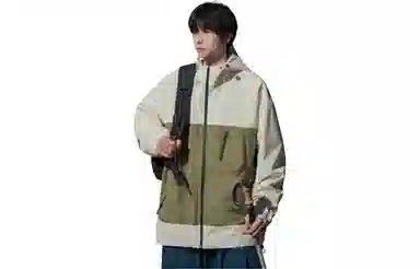 Mountain Outdoor Detachable Letter Print Jacket