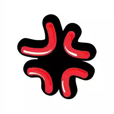 希铃 创意卡通趣味可爱侧边 亚克力 发夹 女款