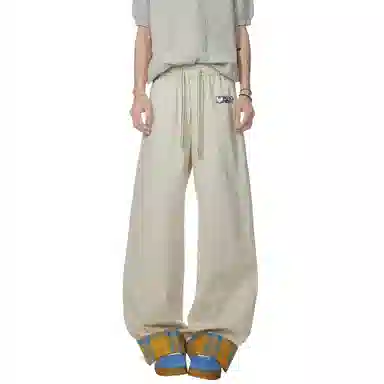 王者荣耀 美式高街个性时尚宽松舒适直筒休闲裤 男女同款