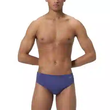 Speedo Solid One Brief Blue Endurance logo