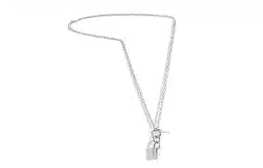 Hermes Amulettes Cadenas Pendent Necklace