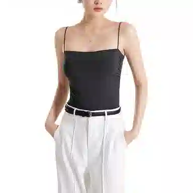 善己 简约舒适时尚百搭清新吊带 女款