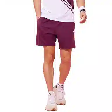 可莱安 舒适透气吸湿速干五分运动短裤 男款 紫色