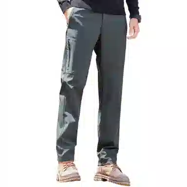 富铤 纯色简约时尚舒适休闲裤 男款