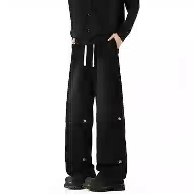 KEIRANDUN Denim Studded Jeans