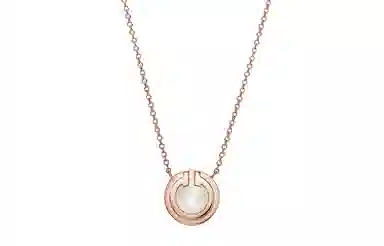 Tiffany & Co. T Series Necklace Rose Gold