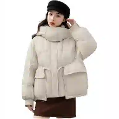 鸭鸭 时尚百搭连帽羽绒服 女款