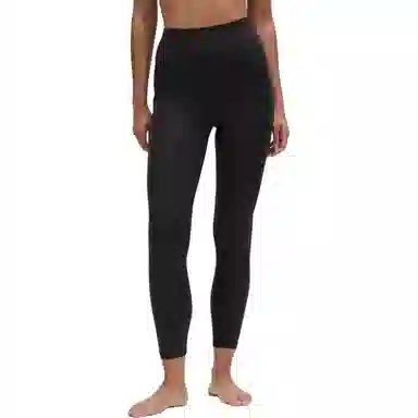 Lululemon Align Nulu High-Rise Pant Luxe Shine Foil Print Black