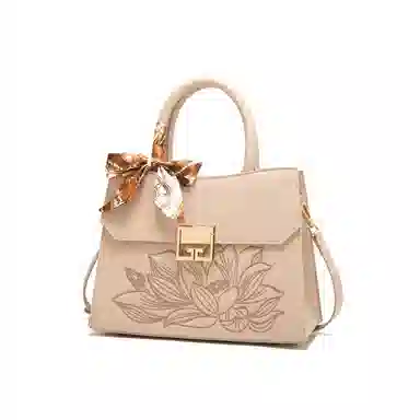 老人头 新中式国风时尚潮流 合成革 单肩斜挎手提包 常规 女款 多色