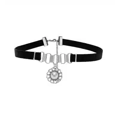 暖瞳 花朵嘻哈朋克个性设计轻奢时尚精致小众高级感独特 合金 项链 女款