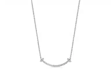 Tiffany & Co. Tiffany T Smile Pendant Necklace
