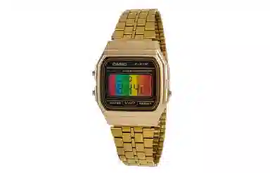 CASIO F-91WM-9A Gold Resin