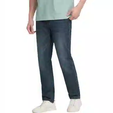 才子 简约舒适透气牛仔裤 男款