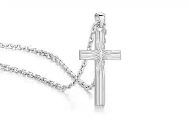 IDEAGEMER Cross Necklace