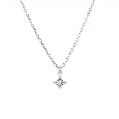 ANXIETY RANDOM AR "CROSS STAR" Necklace