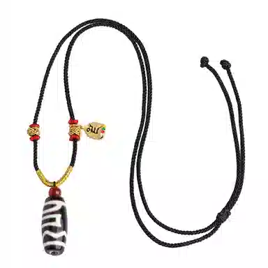 布达拉宫 息增怀天珠#好运 玛瑙 项链 男女同款情侣款