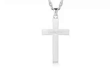 IDEAGEMER Cross Necklace