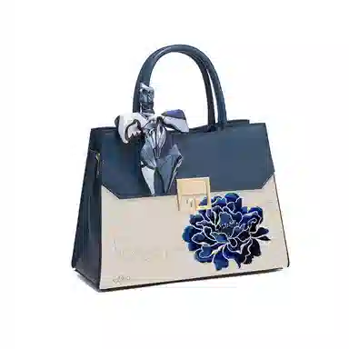 老人头 新中式国风时尚潮流 合成革 单肩斜挎手提包 常规 女款 多色