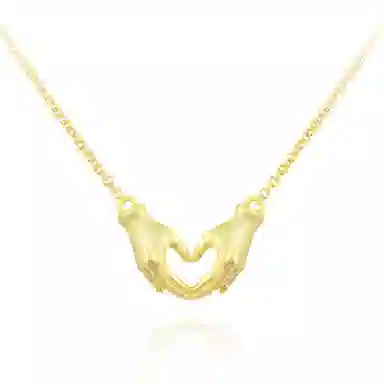 leclic HAND-Heart14K