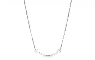 Tiffany & Co. Tiffany T Smile Pendant Necklace