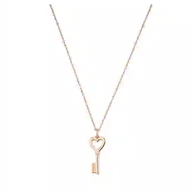 Tiffany & Co. Keys Heart Necklace