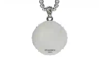 IDEAGEMER Spartan Warrior Necklace