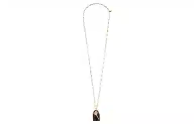 Hermes Amulette Padlock Necklace