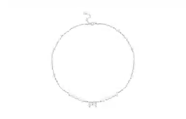 HMZ Butterfly Pearl Necklace