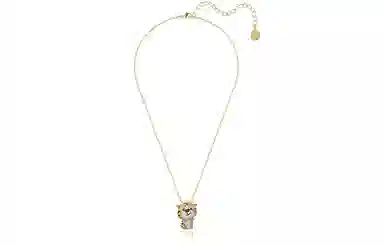 Swarovski Zodiac Tiger Necklace Gold