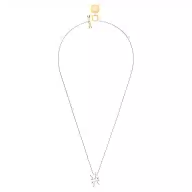 Swarovski Pisces Necklace Silver