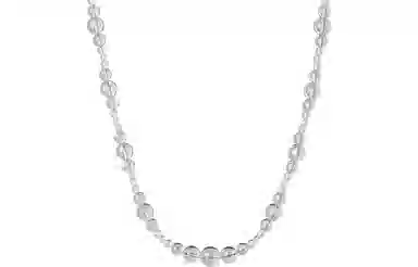 石头记 优雅与纯净晶体亮纯净 锁骨链 小众设计优雅高级感简约百搭#好运 考试上岸天然 白水晶 项链 女款