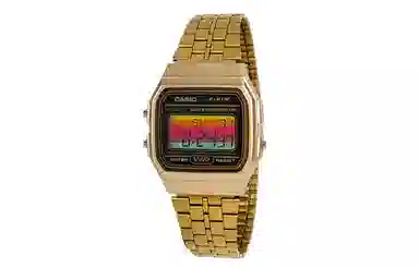 CASIO F-91WM-9A Gold Resin