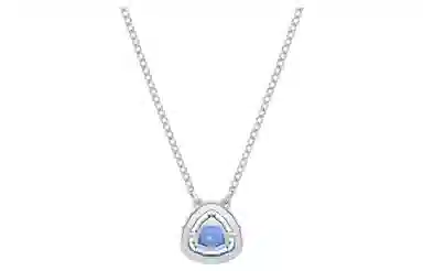 Swarovski Millenia Collection III Necklace Rhodium Blue