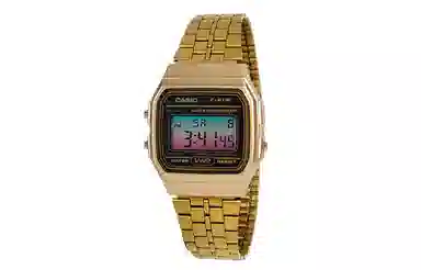 CASIO F-91WM-9A Gold Resin