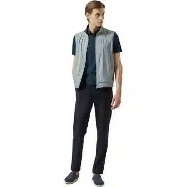 迪柯尼 纯色简约中腰针织休闲裤 男款